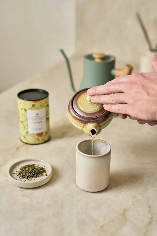 MOYA YUZU Tea organiczna japońska zielona herbata liściasta 60g - zdjęcie 6
