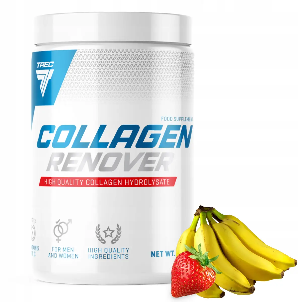 TREC Collagen Renover collgeb Proszek Stawy Truskawka Banan 70Por 350g - produkt Fundacji Fun and Drive Dzieciom