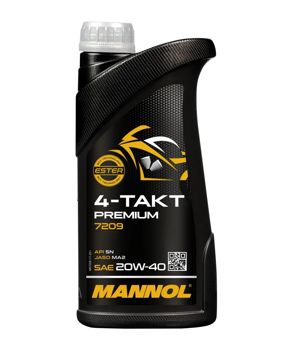 Olej silnikowy Mannol 4TAKT PREMIUM 7209 l 1L l 20W-40 l - produkt Fundacji Fun and Drive Dzieciom