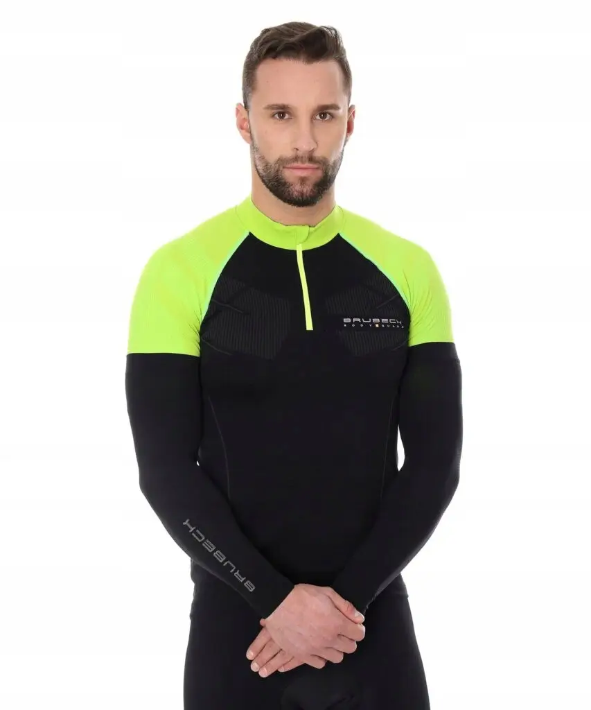 Rękaw na rower BRUBECK 3D PRO unisex rękawki zakrywające czarne r. L/XL - zdjęcie 2