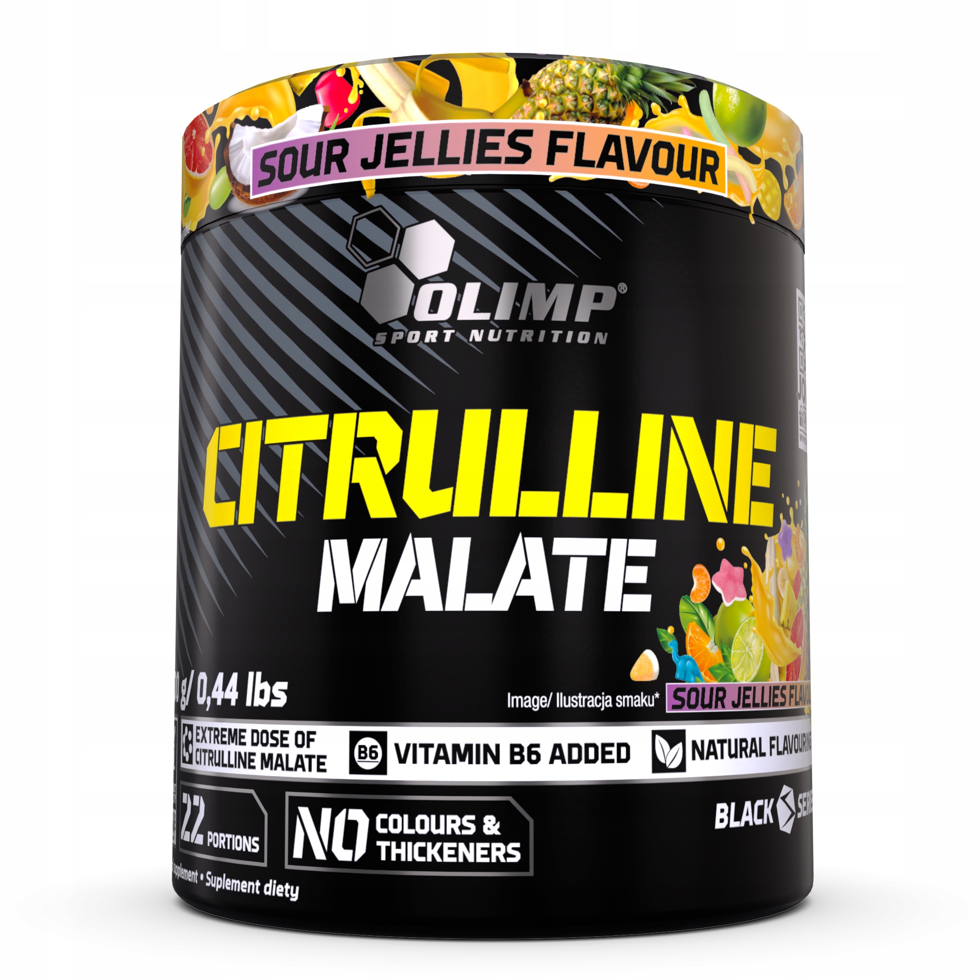 Przedtreningówka Citrulline Malate OLIMP 200g pompa o smaku kwaśnych żelek - zdjęcie 2