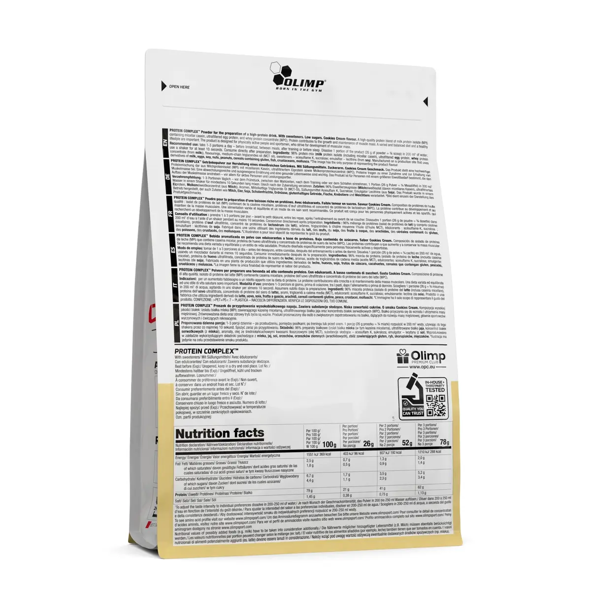 Białko serwatkowe Protein Complex OLIMP WPC - Izolat 700g smak ciastko - zdjęcie 4