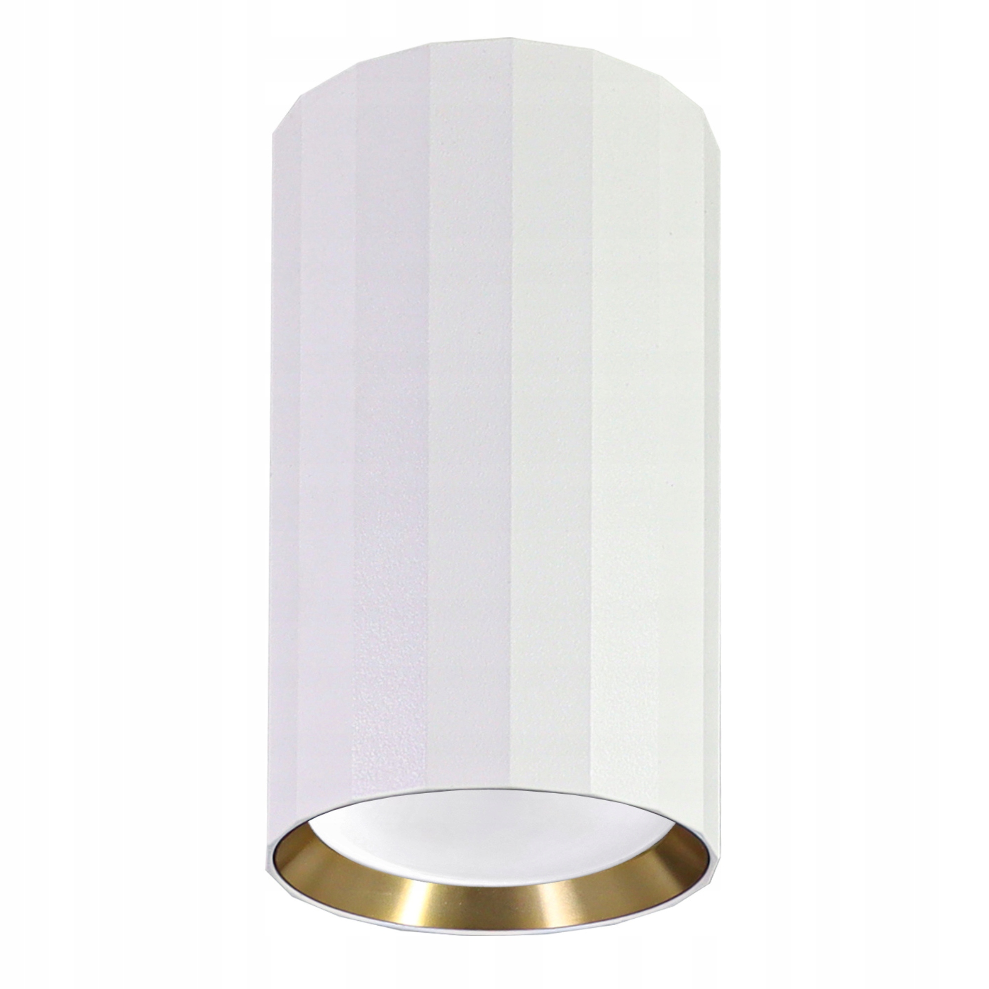 Sanico Goldlux reflektor sufitowy Loft Nicea 1xGU10 10cm biały złoty 323460 - zdjęcie 2