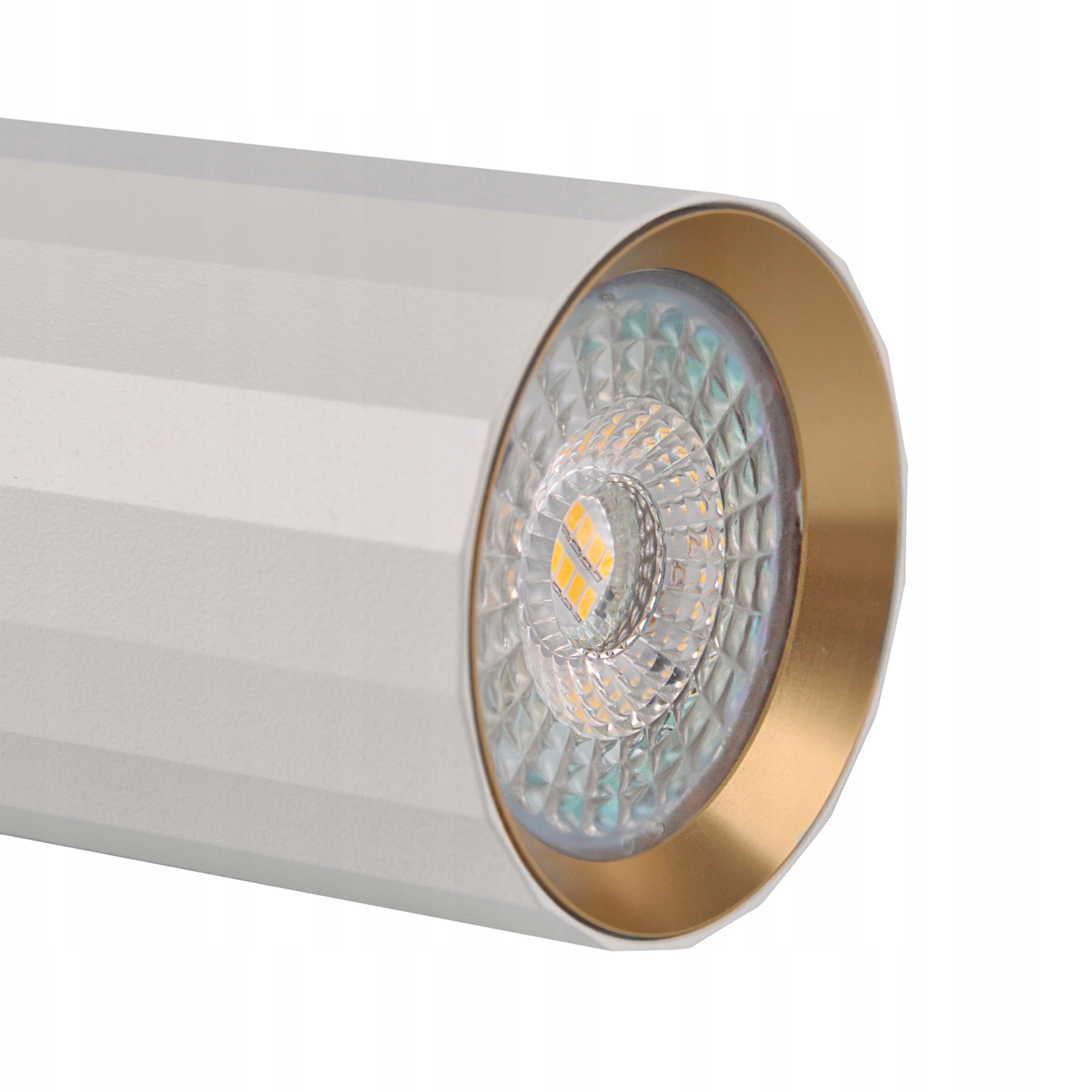 Sanico Goldlux reflektor sufitowy Loft Nicea 1xGU10 10cm biały złoty 323460 - zdjęcie 3
