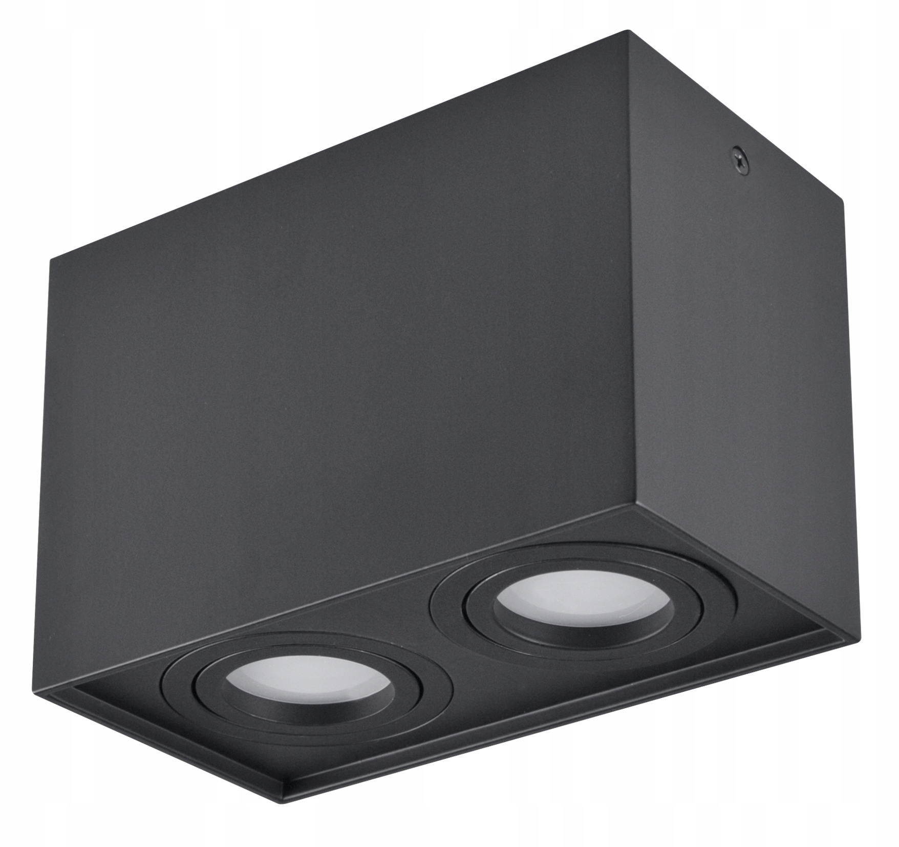 Oprawa oświetleniowa sufitowa natynkowa Polux 10 W GU10 12,5 cm czarny - zdjęcie 2