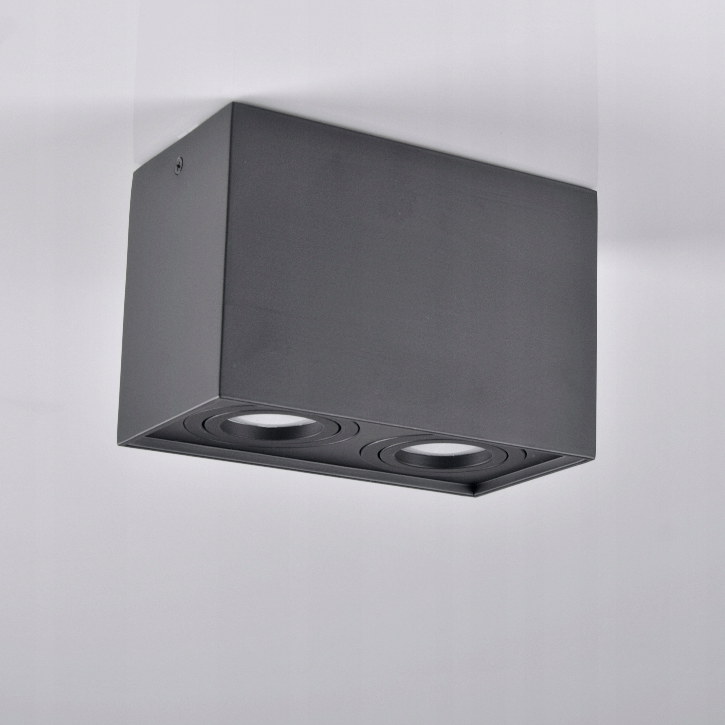 Oprawa oświetleniowa sufitowa natynkowa Polux 10 W GU10 12,5 cm czarny - zdjęcie 4