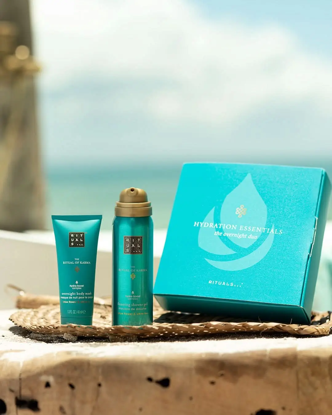 RITUALS The Ritual of Karma zestaw prezentowy MINI - maska i żel do ciała - zdjęcie 2