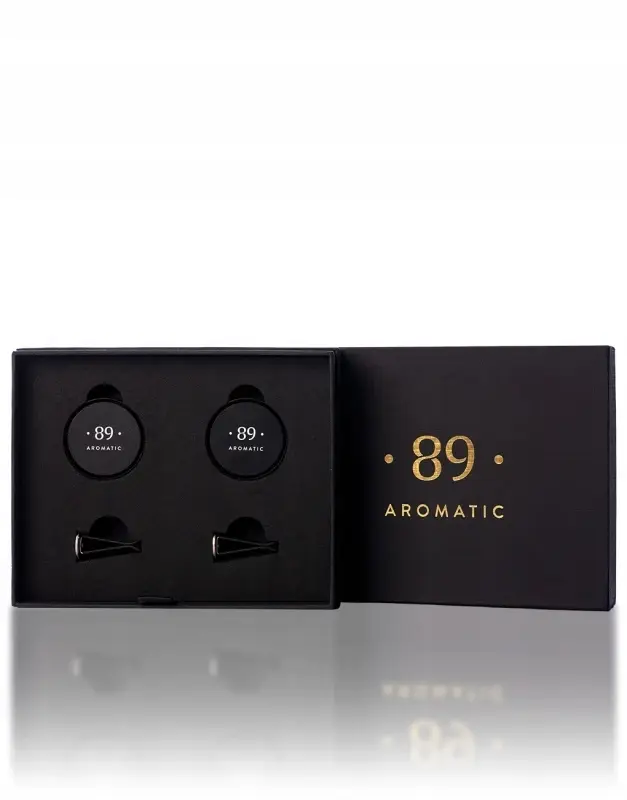 Aromatic 89 Klips Premium zapachowy do nawiewu samochodowego DORE 2 szt. - produkt Fundacji Fun and Drive Dzieciom