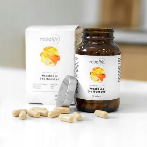 Revolife Metabolic reBooster redukcja wagi spalanie tłuszczu 90 kapsułek - zdjęcie 2