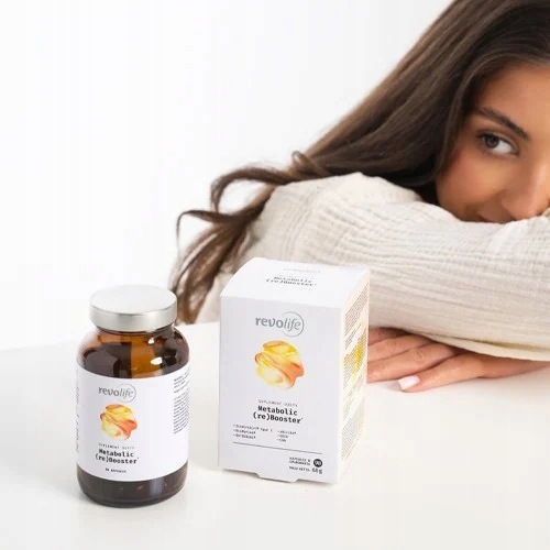 Revolife Metabolic reBooster redukcja wagi spalanie tłuszczu 90 kapsułek - zdjęcie 3