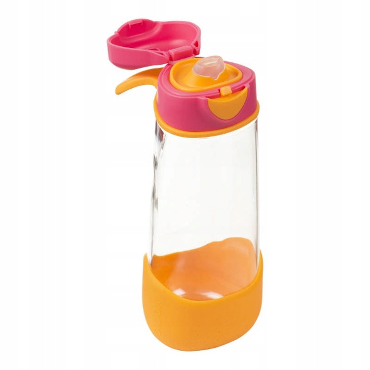 B.Box butelka tritanowa bidon sportowy dla dziecka 600ml Strawberry Shake - zdjęcie 2
