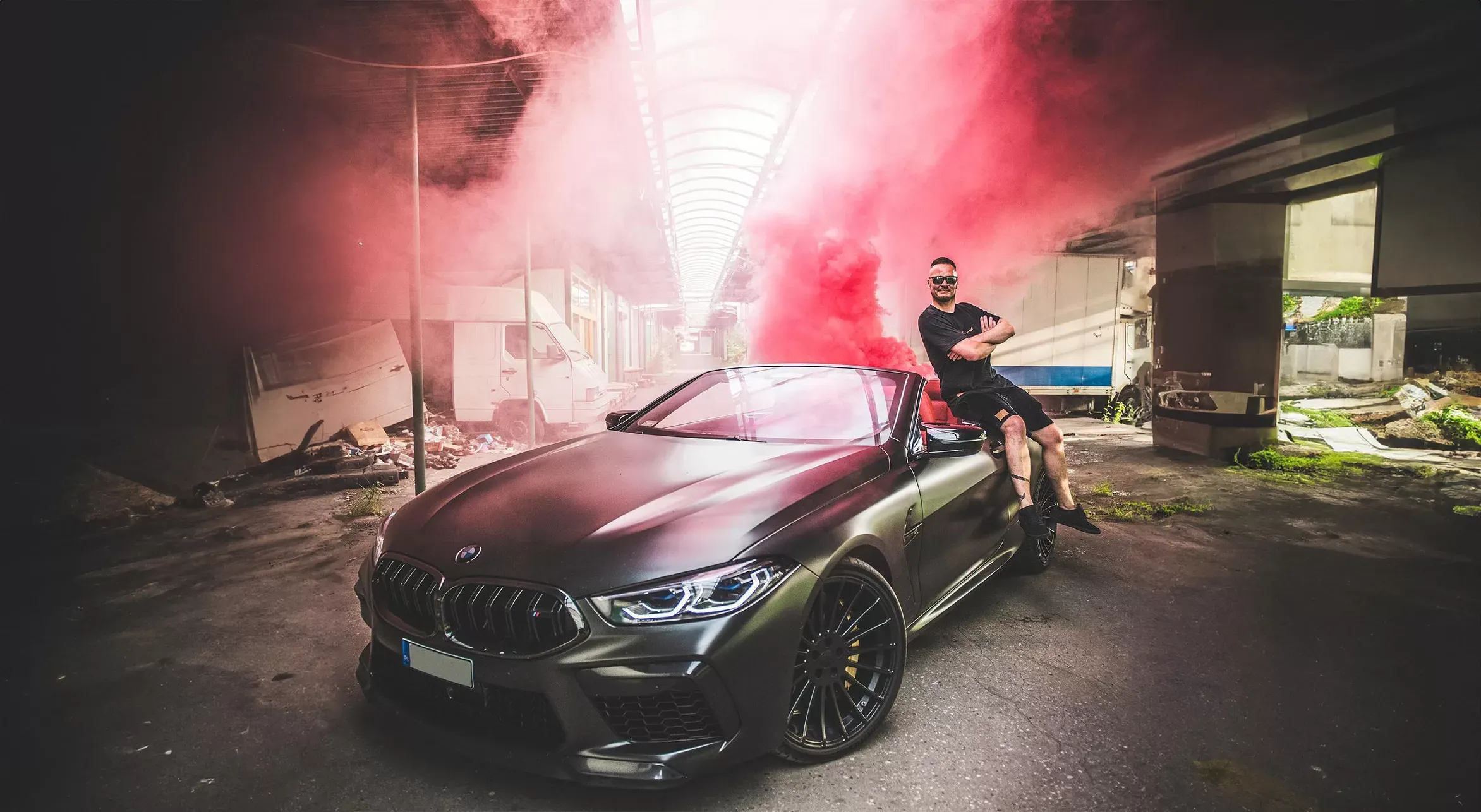 Przejazd BMW M8 od Detailera