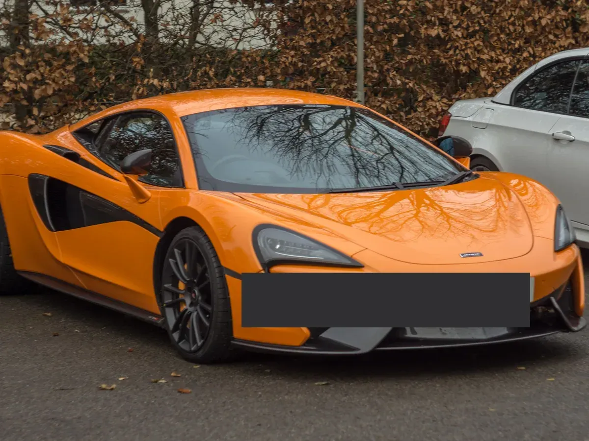 Przejazd McLaren 540c