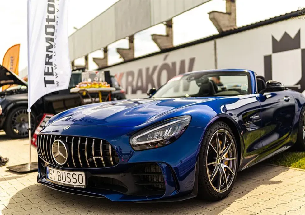 Przejazd Mercedes AMG GTR Cabrio