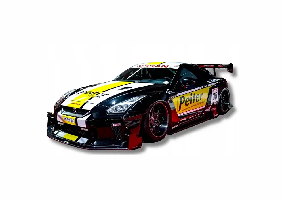 Przejazd Nissan GTR Widebody